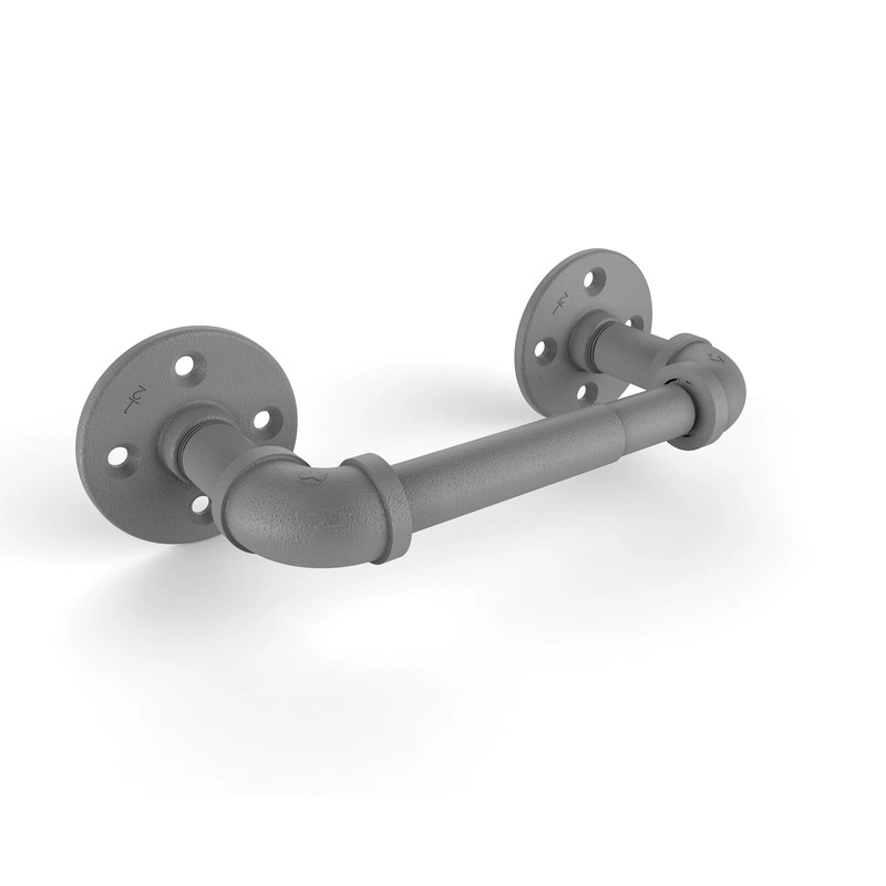 2 Post Toilet Paper Holder, Matt Gray Finish